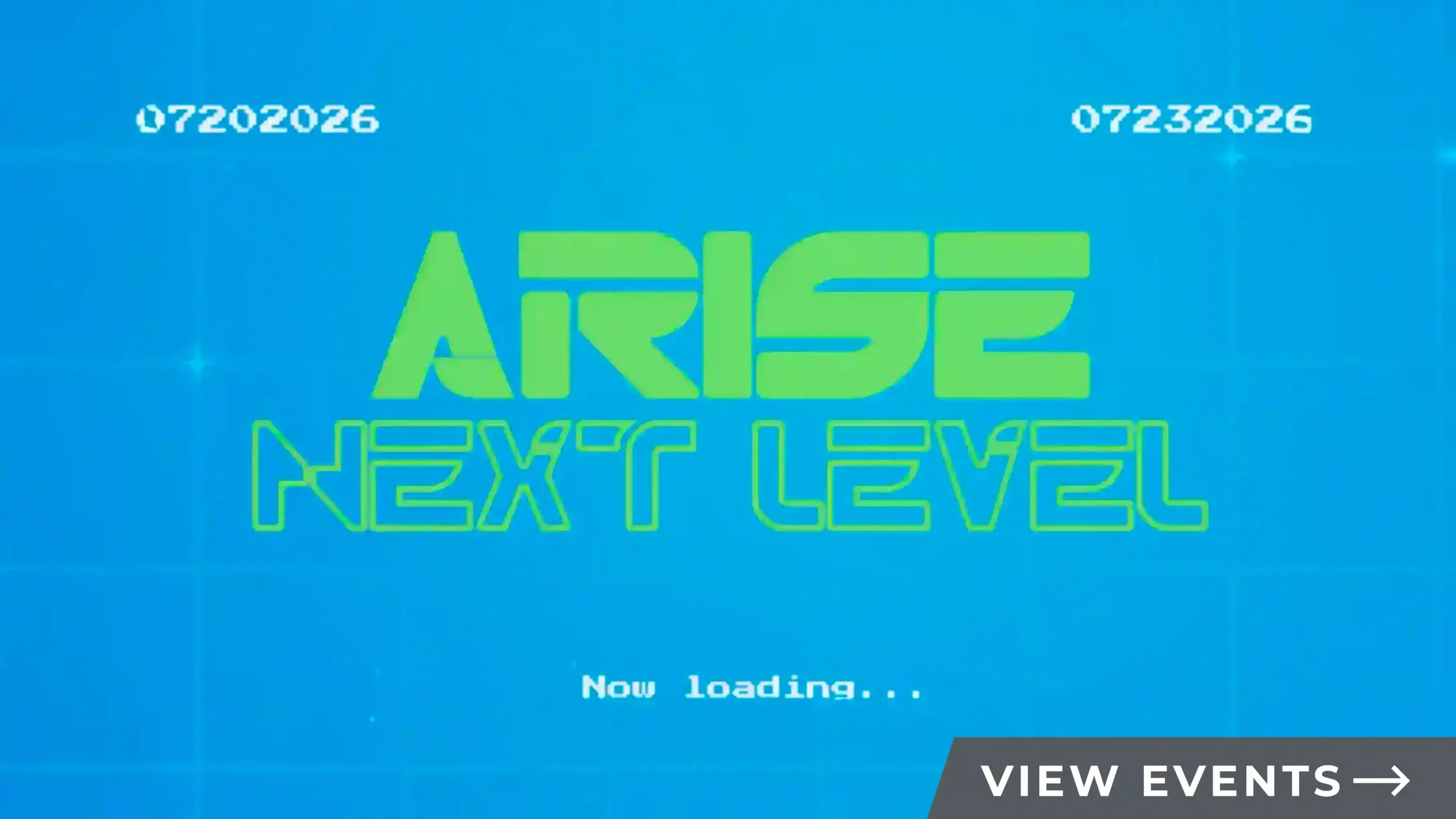 Website Home Events-arise